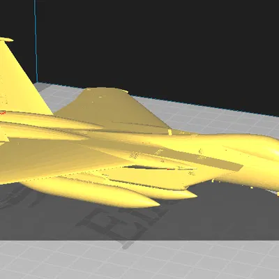 Mô hình máy bay chiến đấu F-15 của Mỹ