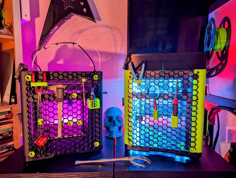 Tấm che cạnh Honeycomb/Hexagon/Hex kích thước đầy đủ cho Flashforge Adventurer 5M - Image 2