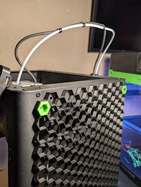 Tấm che cạnh Honeycomb/Hexagon/Hex kích thước đầy đủ cho Flashforge Adventurer 5M - Image 3