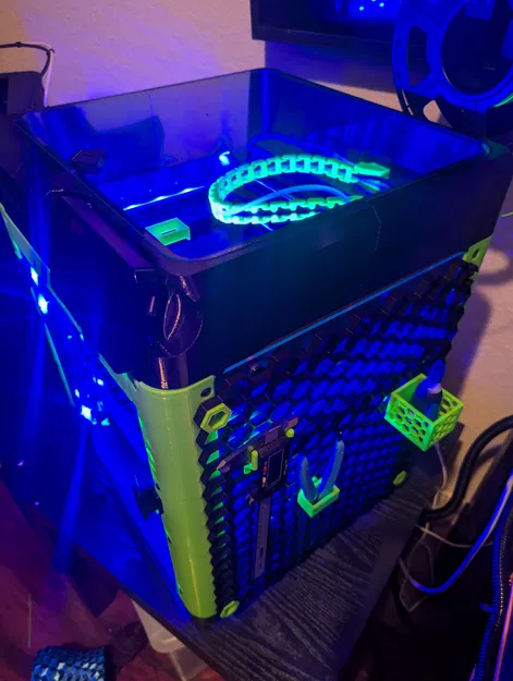 Tấm che cạnh Honeycomb/Hexagon/Hex kích thước đầy đủ cho Flashforge Adventurer 5M - Image 8