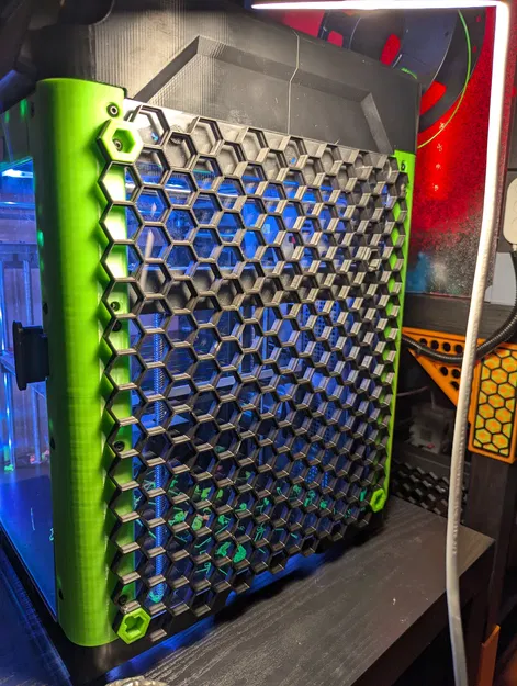 Tấm che cạnh Honeycomb/Hexagon/Hex kích thước đầy đủ cho Flashforge Adventurer 5M - Image 9