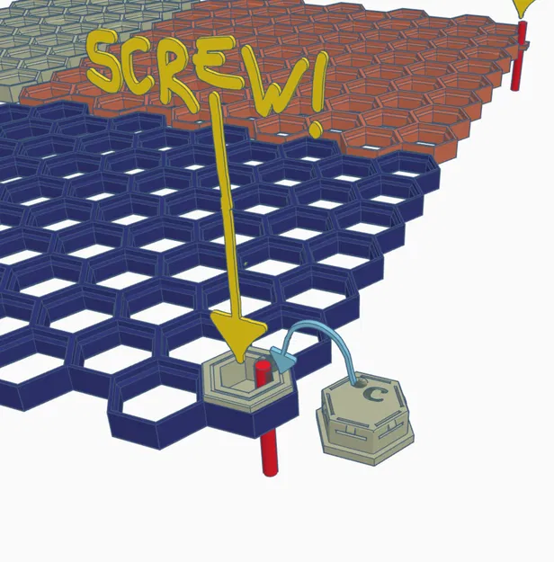 Tấm che cạnh Honeycomb/Hexagon/Hex kích thước đầy đủ cho Flashforge Adventurer 5M - Image 12