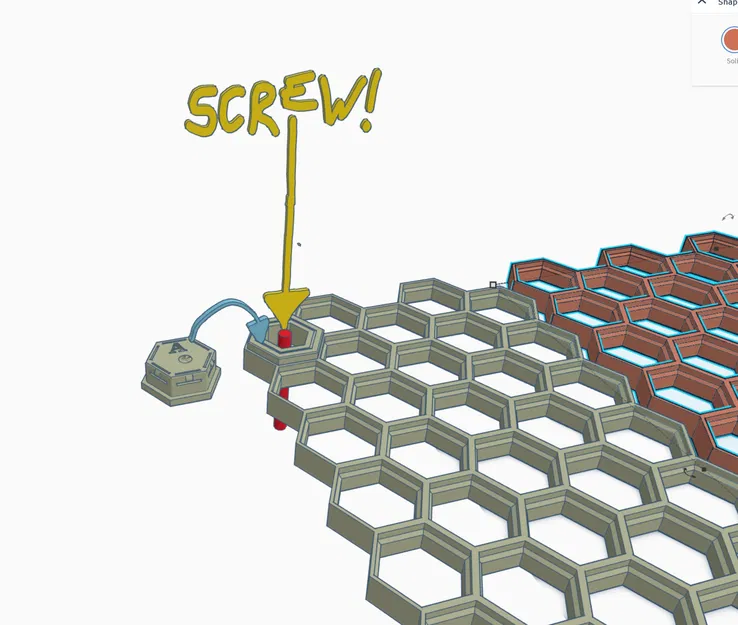 Tấm che cạnh Honeycomb/Hexagon/Hex kích thước đầy đủ cho Flashforge Adventurer 5M - Image 13