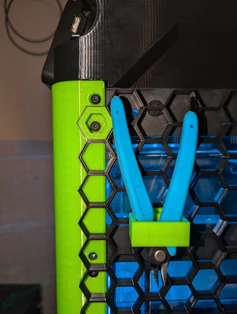 Tấm che cạnh Honeycomb/Hexagon/Hex kích thước đầy đủ cho Flashforge Adventurer 5M - Image 18