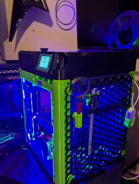 Tấm che cạnh Honeycomb/Hexagon/Hex kích thước đầy đủ cho Flashforge Adventurer 5M - Image 20