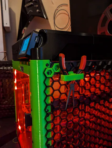 Tấm che cạnh Honeycomb/Hexagon/Hex kích thước đầy đủ cho Flashforge Adventurer 5M - Image 21