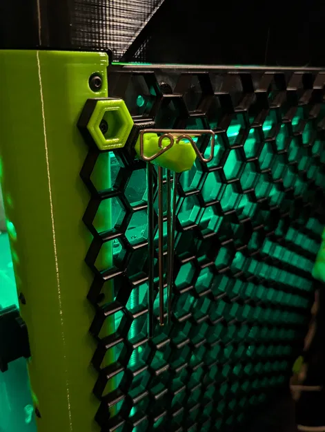 Tấm che cạnh Honeycomb/Hexagon/Hex kích thước đầy đủ cho Flashforge Adventurer 5M - Image 23