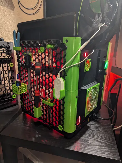 Tấm che cạnh Honeycomb/Hexagon/Hex kích thước đầy đủ cho Flashforge Adventurer 5M - Image 31