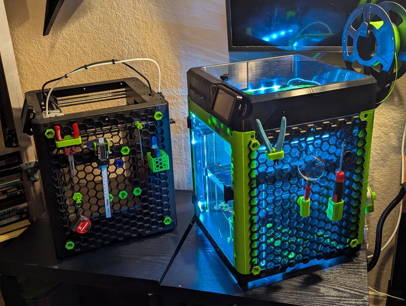 Tấm che cạnh Honeycomb/Hexagon/Hex kích thước đầy đủ cho Flashforge Adventurer 5M - Image 33