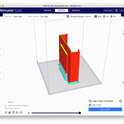 Giá Đỡ Mac Mini Cho Màn Hình Dell