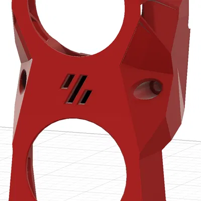 Stealthburner - 3do nozzle cam v2, Knomi v2