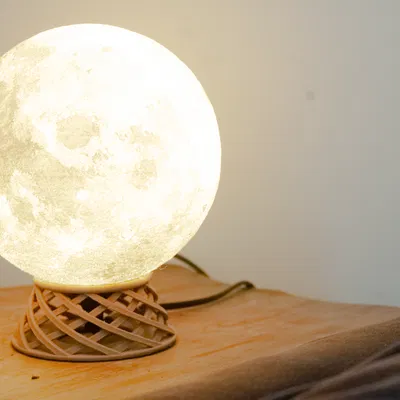 Đế Dệt Cho Đèn Mặt Trăng Thiết Kế Tỉ Lệ 80%