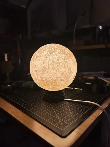 Đế Dệt Cho Đèn Mặt Trăng Thiết Kế Tỉ Lệ 80% - Image 3