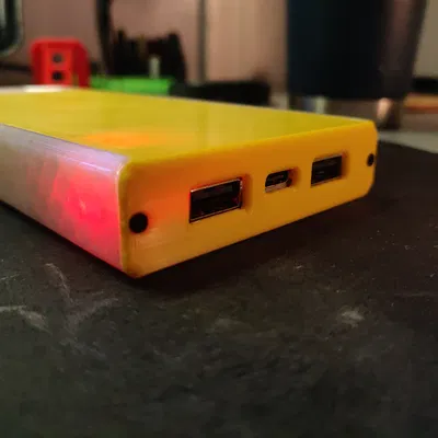 Vỏ pin sạc dự phòng IP5328P có quai cho pin 60x105