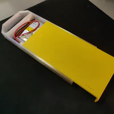 Vỏ pin sạc dự phòng IP5328P có quai cho pin 60x105