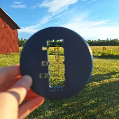 Thước Đo Khoảng Cách Chơi Disc Golf