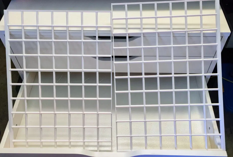 Khay Gridfinity Vừa Khít Cho Ngăn Kéo IKEA ALEX 67x66 cm - Image 1