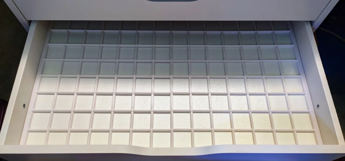 Khay Gridfinity Vừa Khít Cho Ngăn Kéo IKEA ALEX 67x66 cm - Image 2