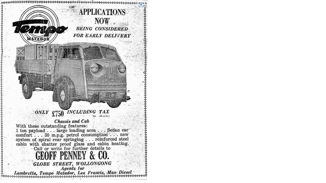 Tempo Matador (Động cơ VW) 1954 của Ed van der Heijden - Image 18