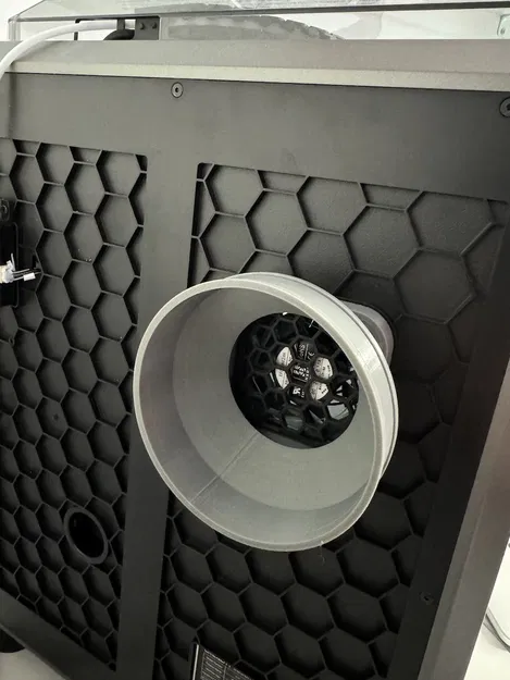 Adapter Ống Thông Gió 4 inch cho Creality K1 & K1C - Phễu Ngắn - Image 2