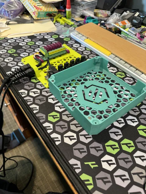 Backpack (BTT CEB và Bo mạch phân phối nguồn) & Nắp che quạt (5 & 6 Tool) cho bộ đổi tool changer - Image 5