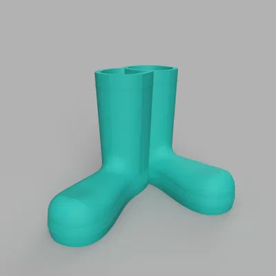 Giá Đỡ Bàn Chải Hình Ủng Đi Mưa Welly