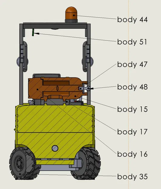 Mô Hình Xe Nâng CAT - Image 4