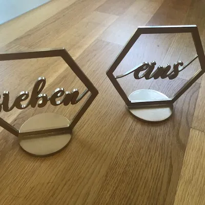 Biển Số Bàn Đám Cưới