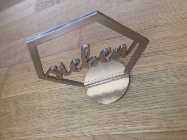 Biển Số Bàn Đám Cưới - Image 3