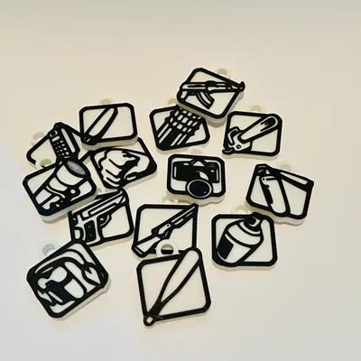 Móc Khóa 14 Biểu Tượng - GTA San Andreas