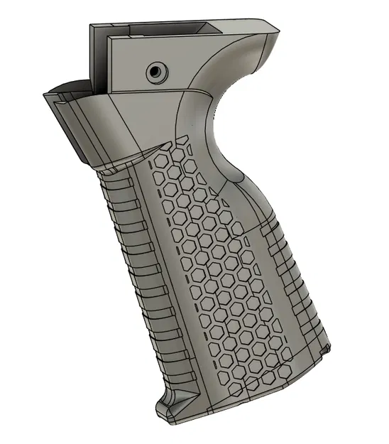 Tay Cầm Dọc AEG Scorpion Evo ASG - Image 2