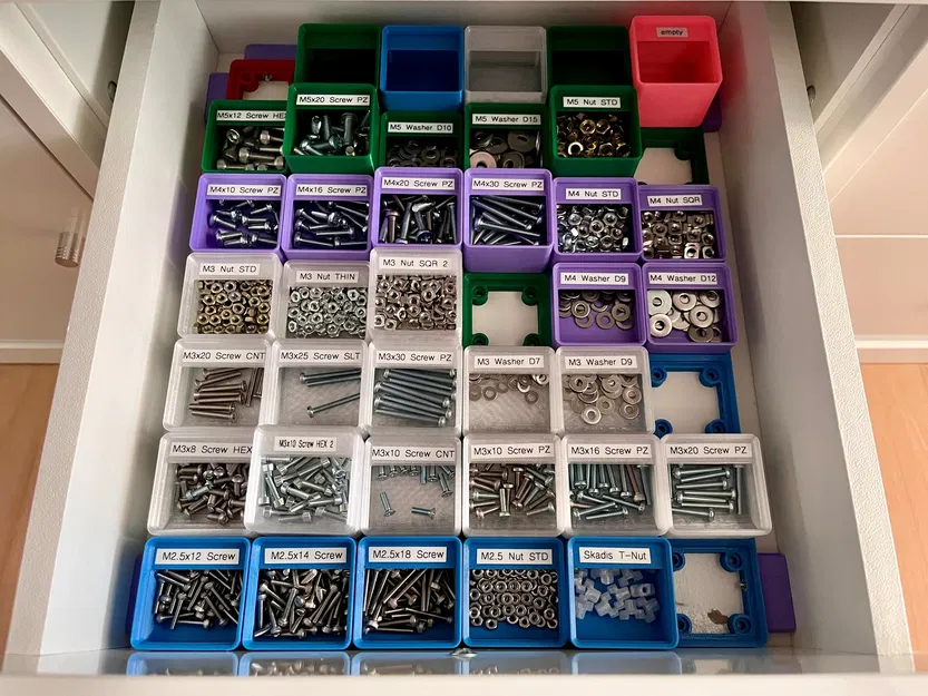 Hộp Gridfinity cho các bộ phận nhỏ - Image 3