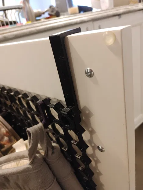 Giá treo cửa Multiboard, không cần hỗ trợ, 8 mm - Offset Snap (DS Part A) - Image 1