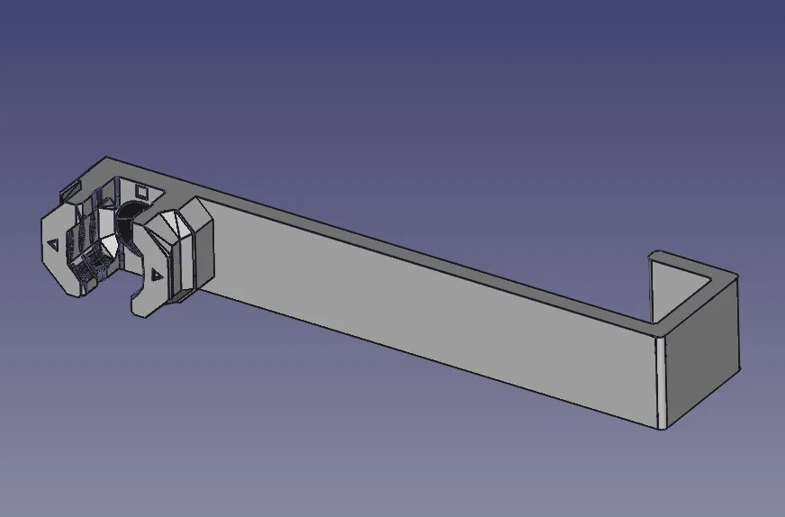 Giá treo cửa Multiboard, không cần hỗ trợ, 8 mm - Offset Snap (DS Part A) - Image 5