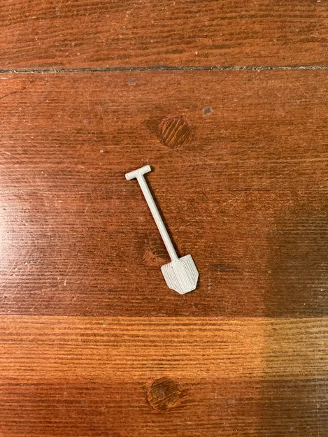 Xẻng Tỉ Lệ 1/24 Kèm Đế Gắn - Image 4