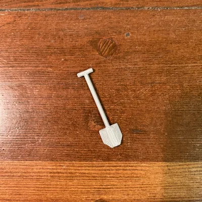 Xẻng Tỉ Lệ 1/24 Kèm Đế Gắn