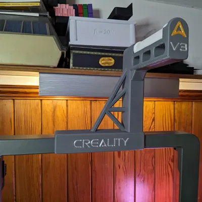 Giá đỡ cuộn dây filament gắn trên đỉnh Ender-3 V3 (Hướng ra phía trước)