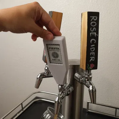 Tay Cầm Vòi Bia Màn Hình E Ink NFC Thụ Động - Bản Ngắn