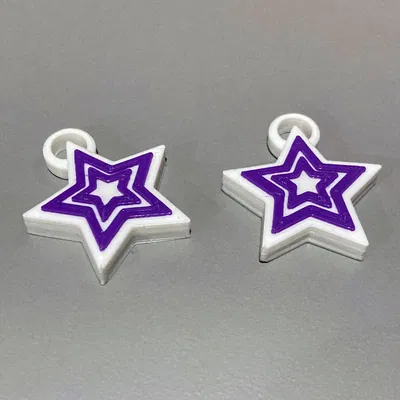 Móc Khóa/Charm Hình Ngôi Sao