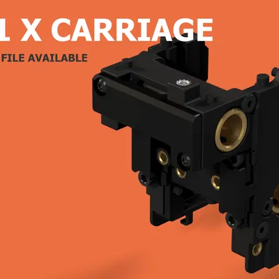 CAD cho bộ phận X Carriage của Creality K1