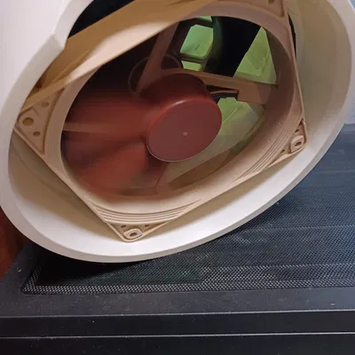 Giá đỡ NAS R1 R7 Topton Aoostar Kingnovy cho quạt 92x92x25mm và/hoặc 120x120x25mm