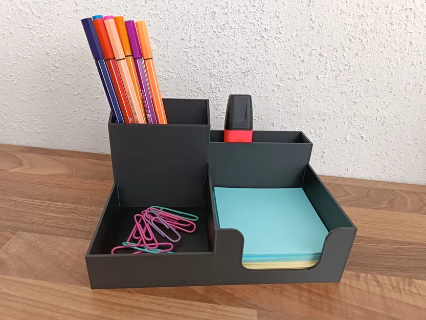 Hộp Đựng Đồ Văn Phòng Phẩm Treo Bàn Làm Việc - Image 2