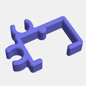 Kẹp ống Bowden Creality K1 (Gắn bên hông)