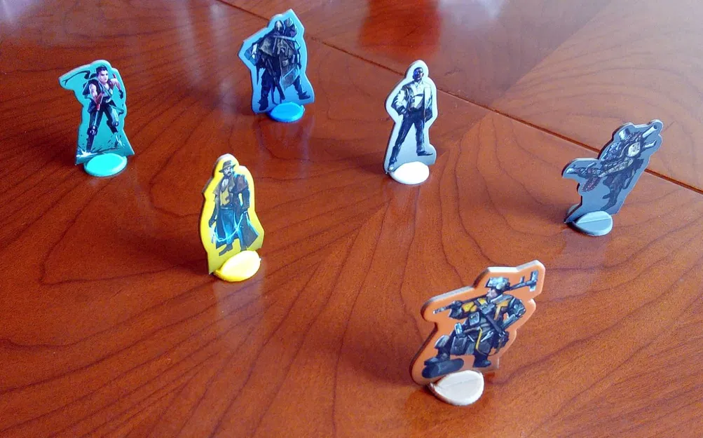 Chân đế hình nhân giấy cho boardgame - Image 1