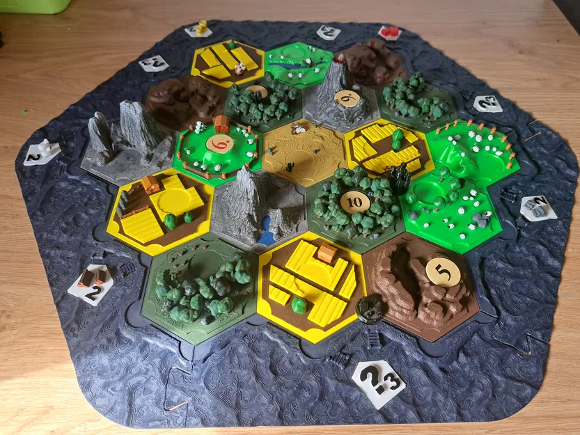 Các Mảnh Catan: Lúa Mì/Sa Mạc và Cảng - Image 1