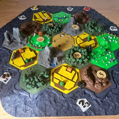 Các Mảnh Catan: Lúa Mì/Sa Mạc và Cảng