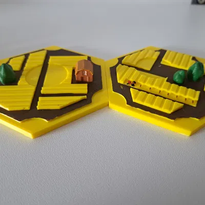 Các Mảnh Catan: Lúa Mì/Sa Mạc và Cảng