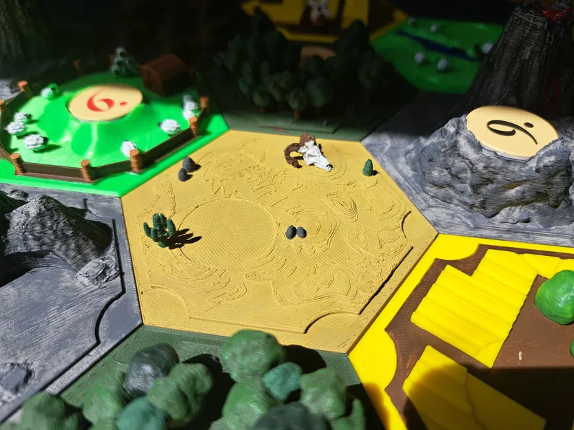 Các Mảnh Catan: Lúa Mì/Sa Mạc và Cảng - Image 5