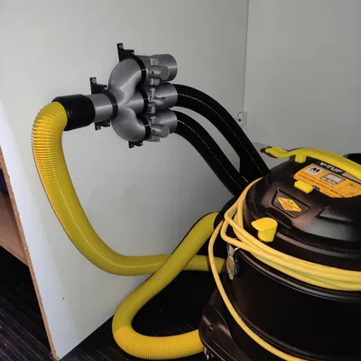 Bộ chia/van 3 ngả cho máy hút bụi/thu bụi