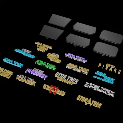 Tạo bảng tên Star Trek tùy chỉnh